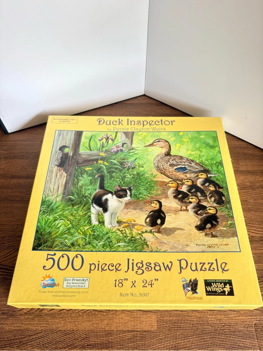 Duck Inspector 500-Piece Jigsaw Puzzle
